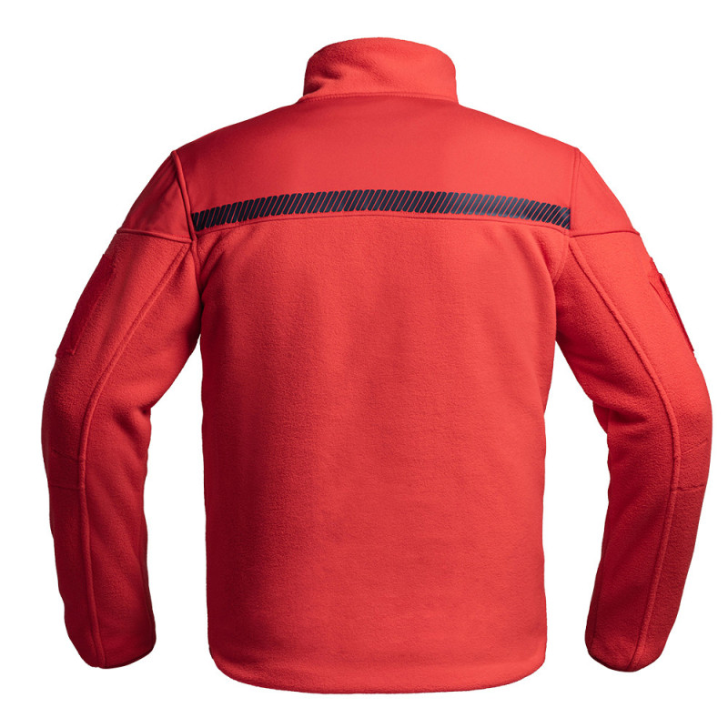 VESTE POLAIRE SÉCURITÉ INCENDIE SÉCU-ONE ROUGE