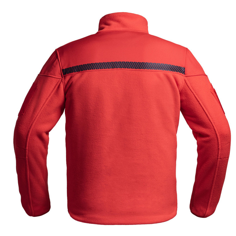 VESTE POLAIRE SÉCURITÉ INCENDIE SÉCU-ONE ROUGE