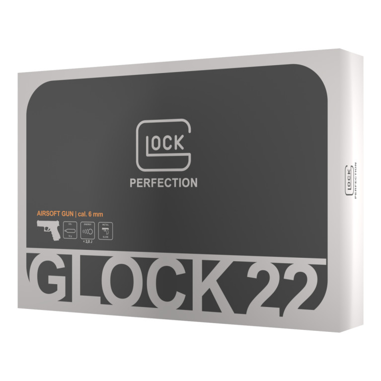 PISTOLET GLOCK 22 GEN4 BBS 6MM CO2