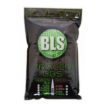Billes traçantes vertes...