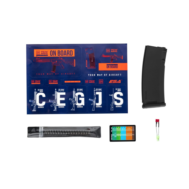 PACK REPLIQUE LONGUE 6MM SA-F05 FLEX HAL G2 BRUSHLESS NOIRE