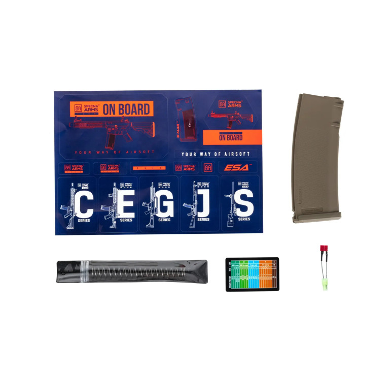 PACK REPLIQUE LONGUE 6MM SA-F05 FLEX HAL G2 BRUSHLESS HALF TAN
