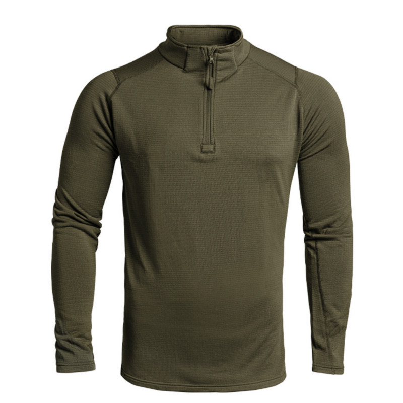 Sweat zippé Thermo Performer -10°C / -20°C vert olive