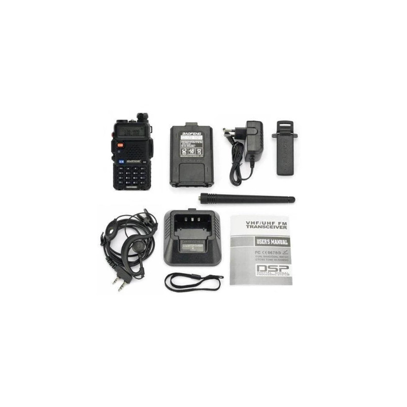 Baofeng UV-5R Radio (VHF,UHF) - Black