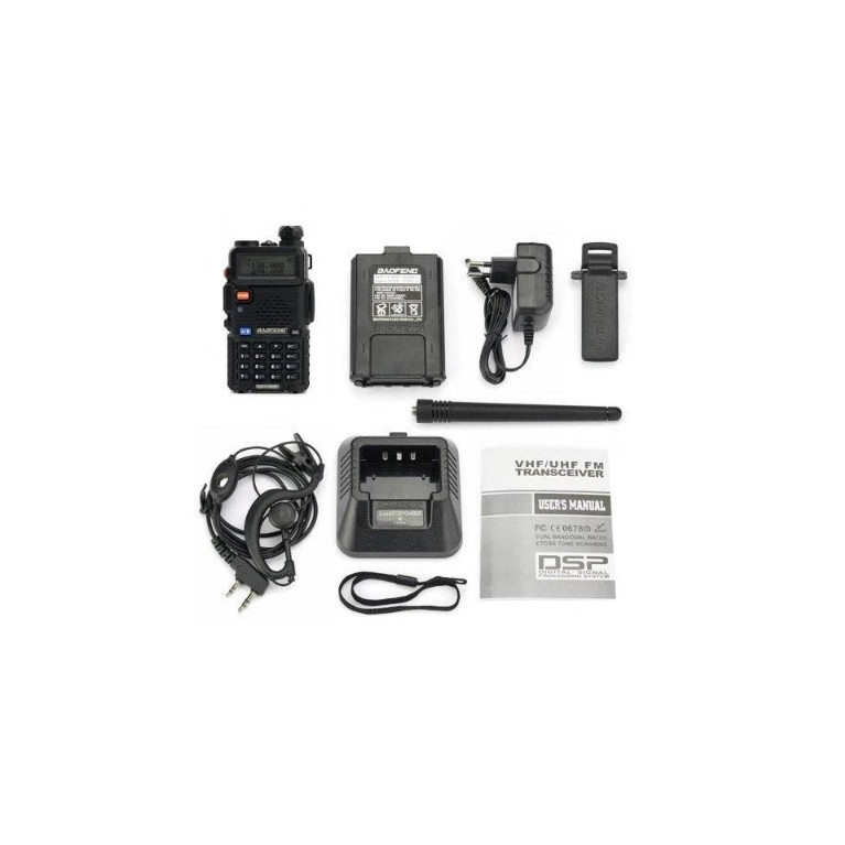Baofeng UV-5R Radio (VHF,UHF) - Black