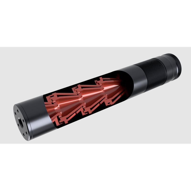 SILENCIEUX UMAREX SD4 14 MM CCW / 1/2''-20 UNF POUR CAL 4.5/5.5/6.35