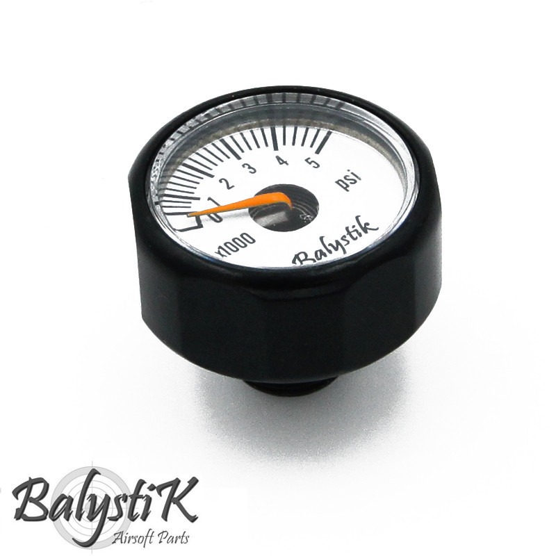 Balystik manomètre 5000 psi pour bouteille HPA