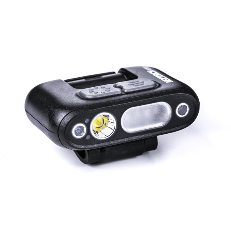 Lampe rechargeable fixation clip UT31 - éclairage blanc et rouge + strobe rouge/bleu - 220 lumens