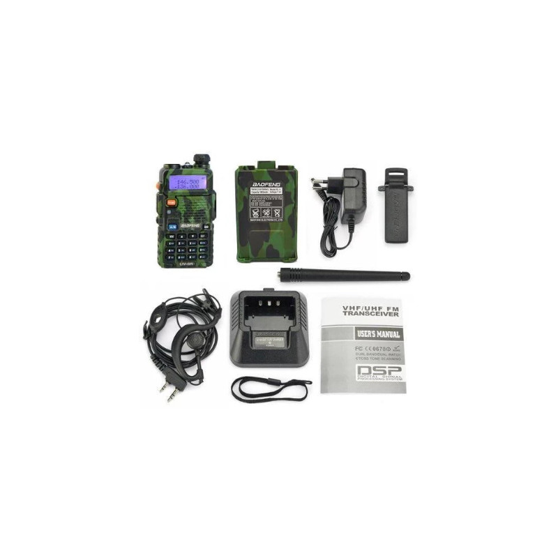 Baofeng UV-5R Radio (VHF,UHF) - Camo