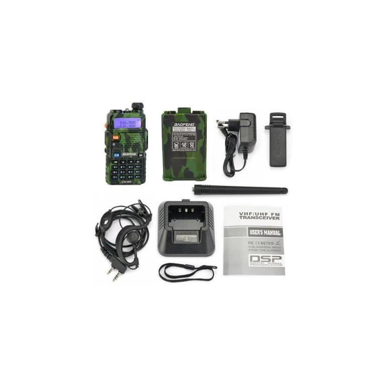 Baofeng UV-5R Radio (VHF,UHF) - Camo