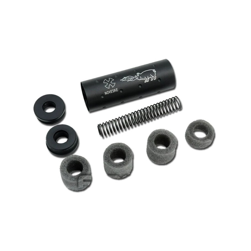 Silencieux FMA type NOVESKE 35x107 mm - Black