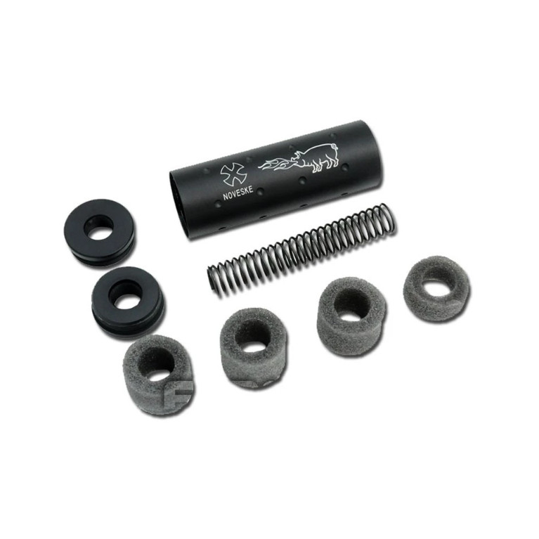 Silencieux FMA type NOVESKE 35x107 mm - Black