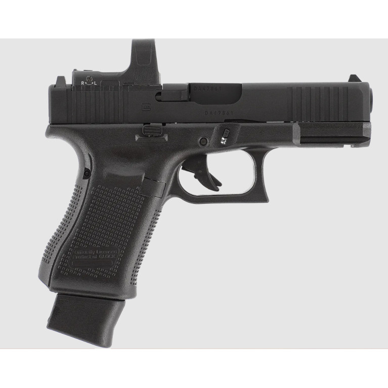 PIST GLOCK 19 GEN5 MOS BBS 6MM CO2 1J BLACK AVEC 4 INTERFACES