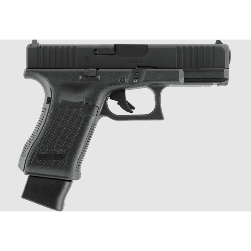 PIST GLOCK 19 GEN5 MOS BBS 6MM CO2 1J BLACK AVEC 4 INTERFACES