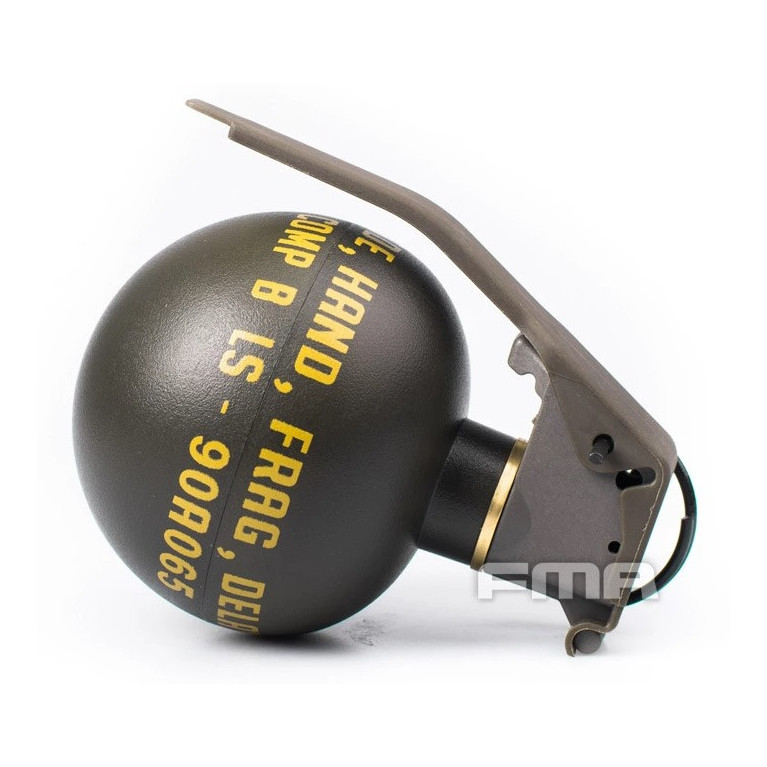 Grenade Frag Factice M67 FMA Verte