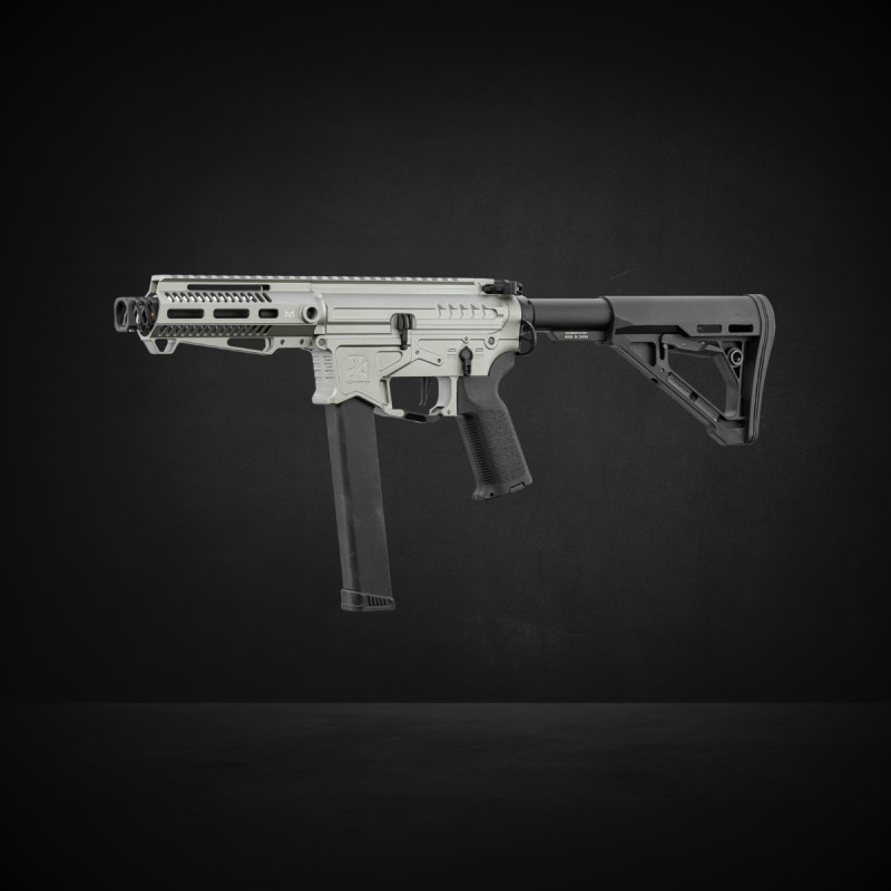 Réplique Zion Arms PW9 Garde main court Chrome