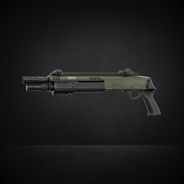 Réplique fusil à pompe FABARM STF12 Short OD Gaz