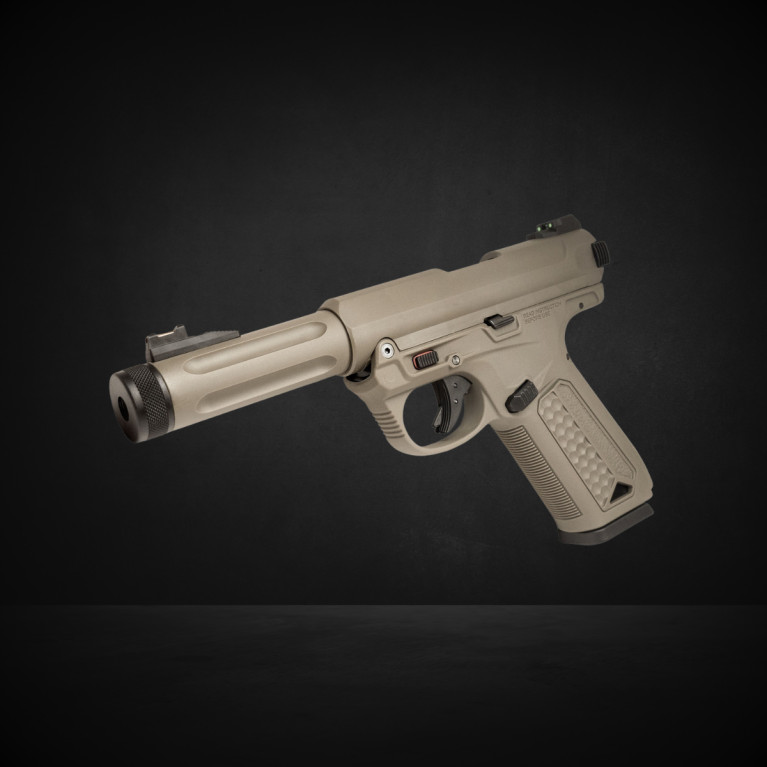 Pistolet AAP-01 action army gaz blowback TAN