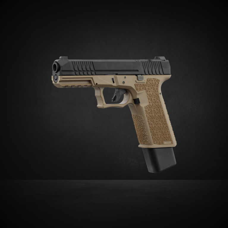 Réplique pistolet GBB P80 PFS9 Tan Double Eagle