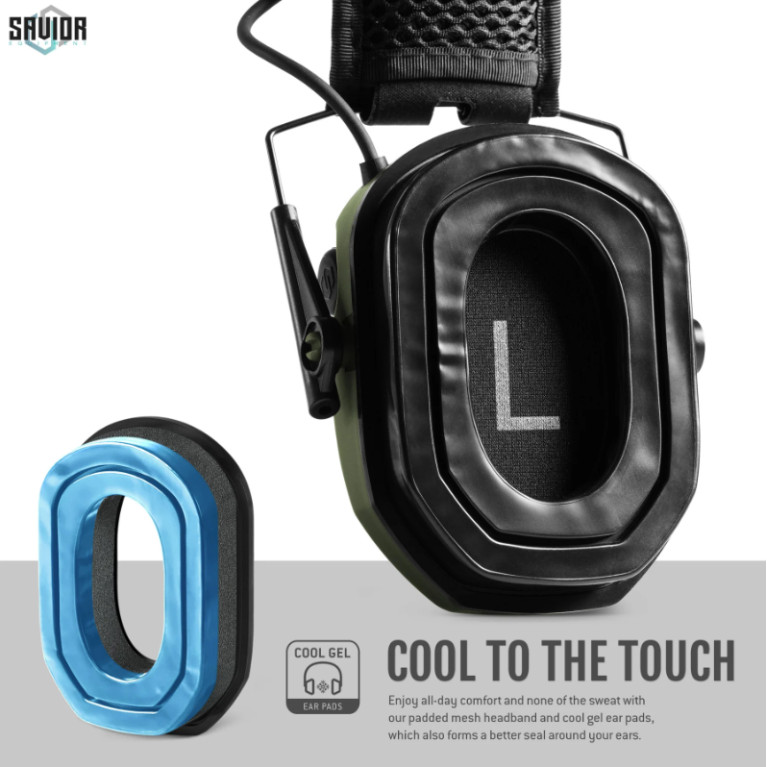 Savior Casque Antibruit Electroniques OD Green