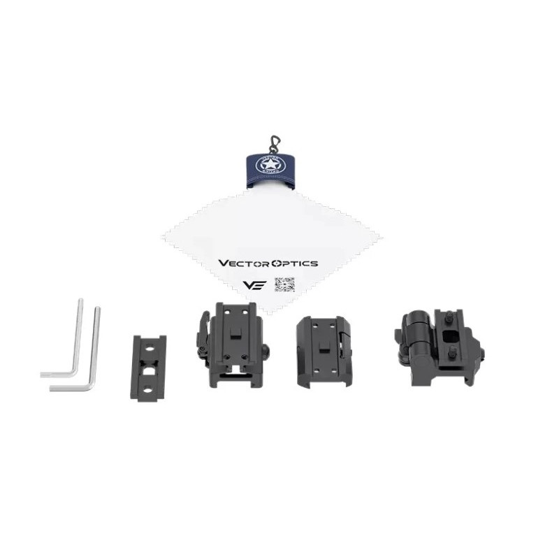 COMBO POINT ROUGE MAVERICK-IV MINI 1X20 x MAGNIFIER MAVERICK-IV 3X22/ PICATINNY HAUT