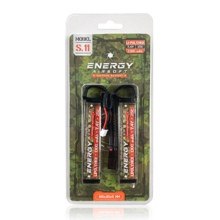 Batterie LiPo 2 sticks 7,4v 1300mah 25c solo11