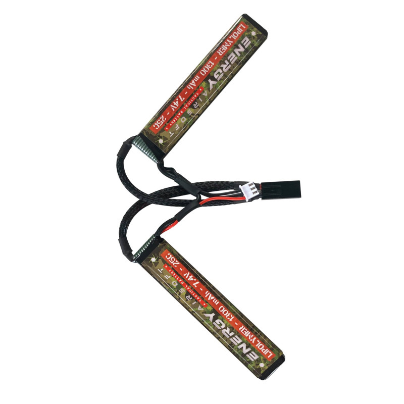 Batterie LiPo 2 sticks 7,4v 1300mah 25c solo11