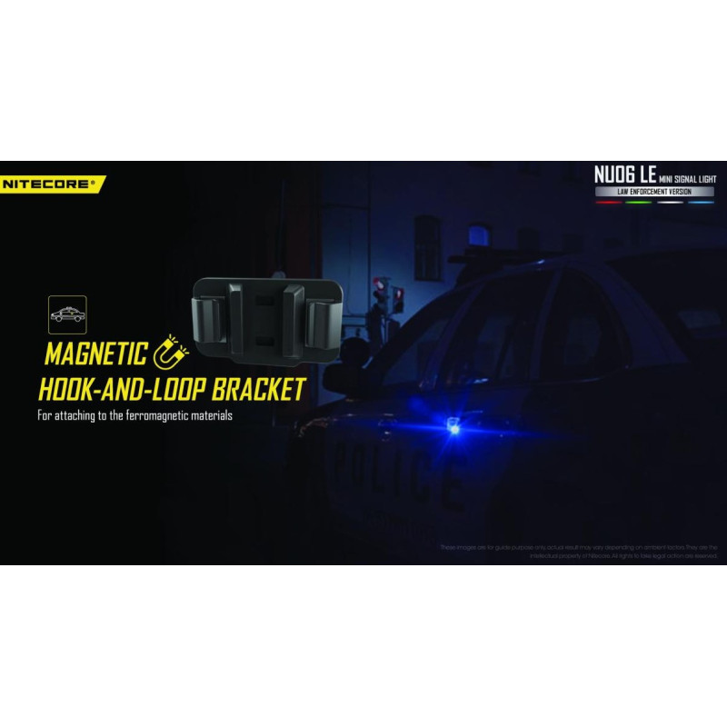 LAMPE DE POSITION NITECORE NU06LE 15 LUMENS 9 MODES LUMINEUX