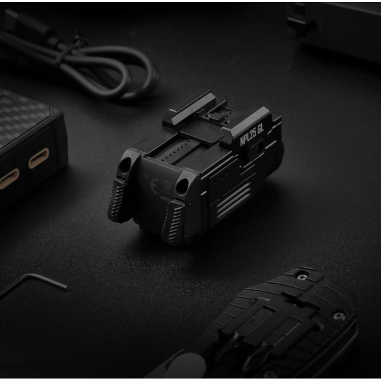 LAMPE LASER ARME DE POING NITECORE NPL25GL 900Lm