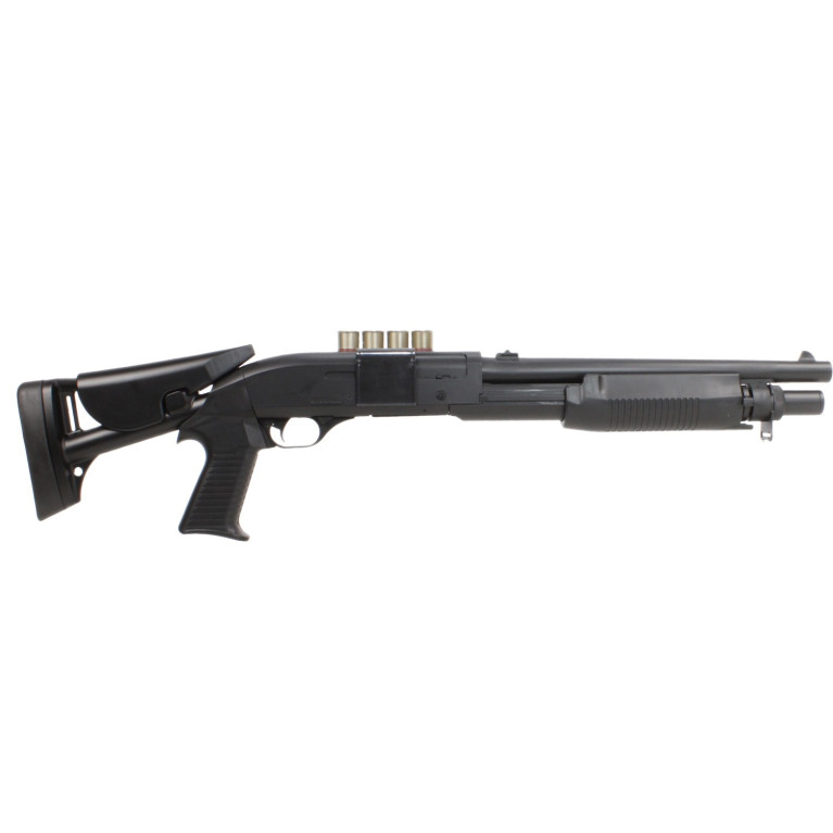 FUSIL A POMPE 6MM M3 RESSORT NOIR