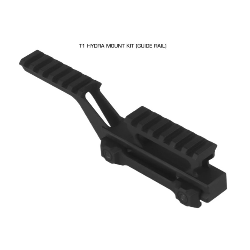 MONTAGE HYDRA T1, Low RIS / Guide rail - Black
