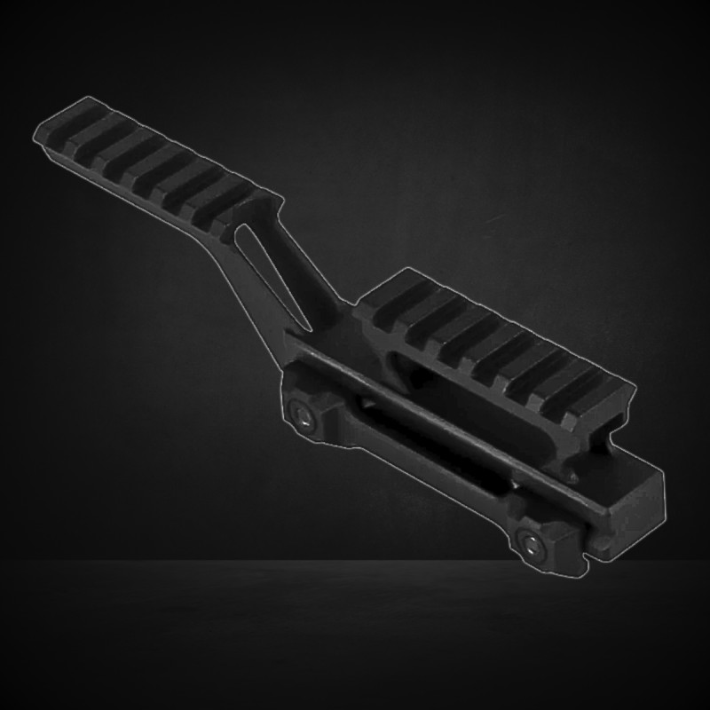 MONTAGE HYDRA T1, Low RIS / Guide rail - Black
