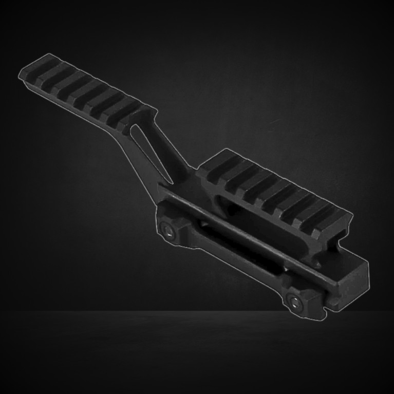 MONTAGE HYDRA T1, Low RIS / Guide rail - Black