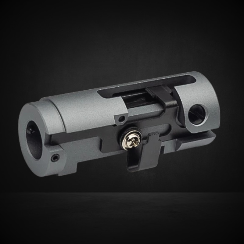 Unité Hop-up en aluminium CNC AA pour VSR-10, type à amortissement - Gris