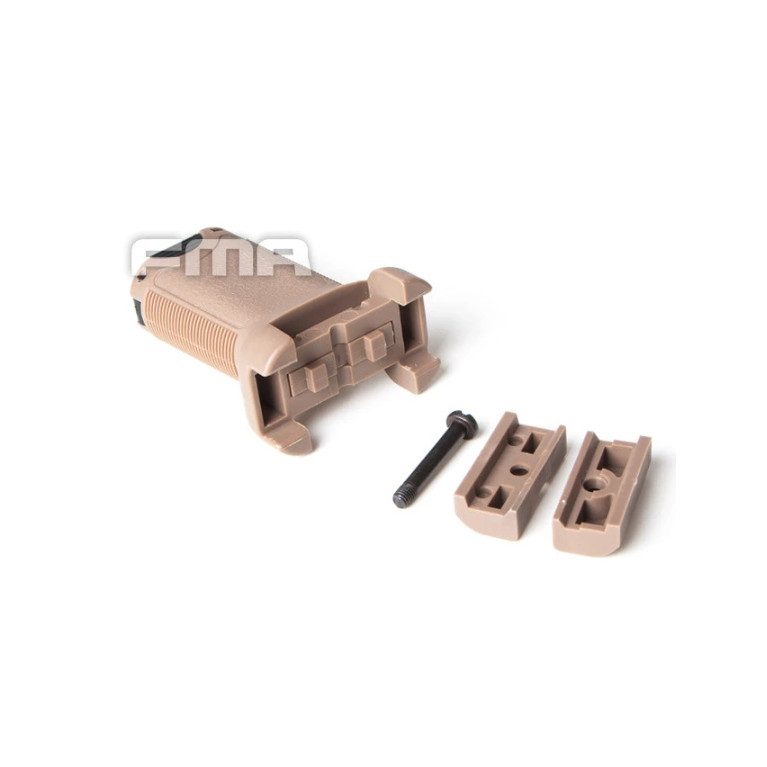 Poignée tactique FMA TD pour rail RIS avec capuchon - Beige