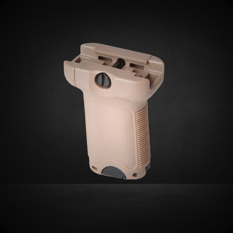 Poignée tactique FMA TD pour rail RIS avec capuchon - Beige