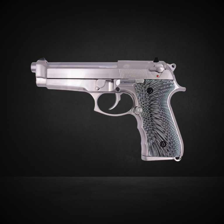 PISTOLET 6MM GAZ M92 EAGLE SEMI / FULL AUTO SV