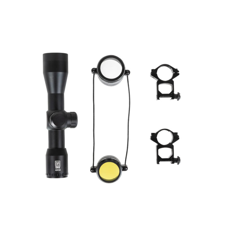 LUNETTE DE VISEE CORE 4X32 NOIR SPECNA ARMS