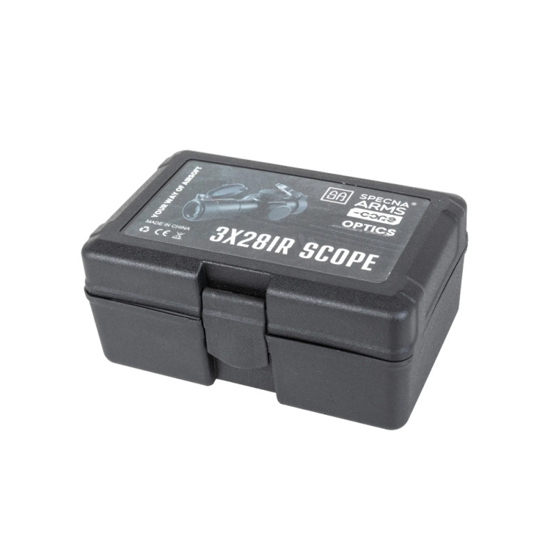 LUNETTE DE VISEE CORE 3X38IR NOIR SPECNA ARMS