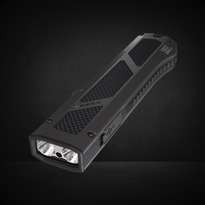 LAMPE PORTIER NITECORE EDC 17 1500Lm + UV + LASER VERT