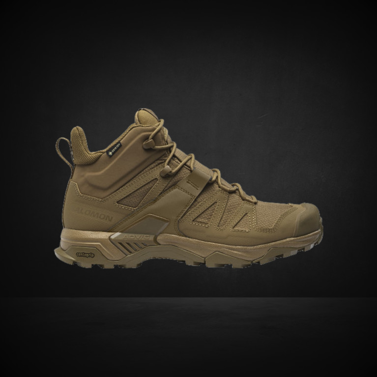 CHAUSSURES SALOMON X ULTRA FORCES MID GTX - COYOTE