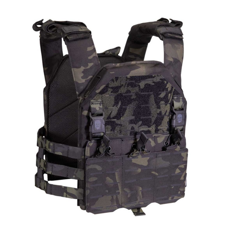 Gilet porte-plaques Drake MK3 Multicam Black- Corso Tactical
