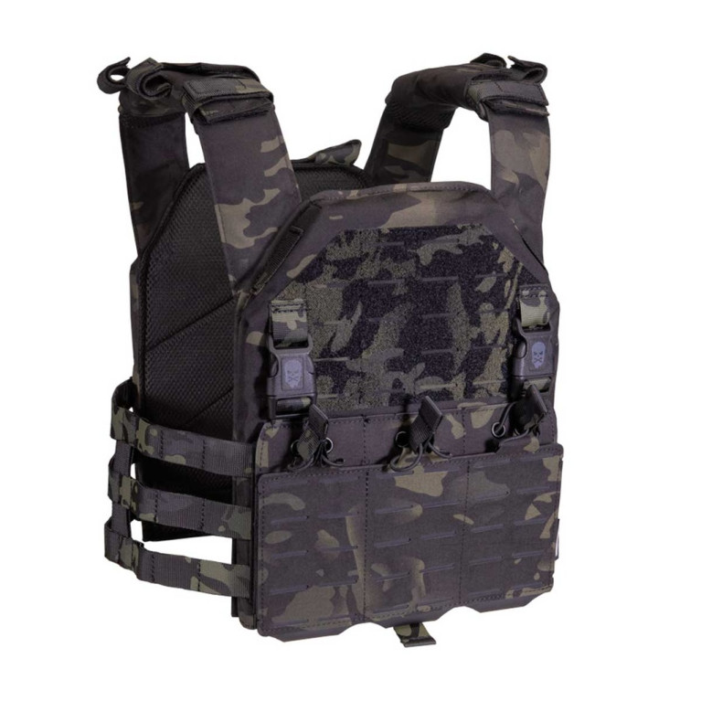 Gilet porte-plaques Drake MK3 Multicam Black- Corso Tactical