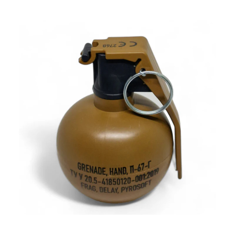 Pack 10 Grenades Type américaine M67 plâtre & projectile