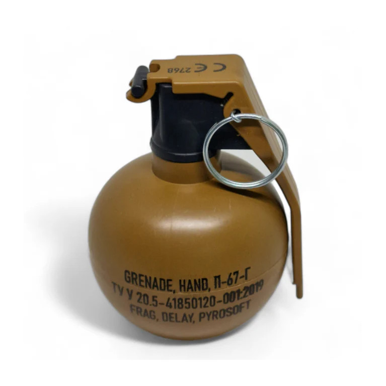 Pack 10 Grenades Type américaine M67 plâtre & projectile