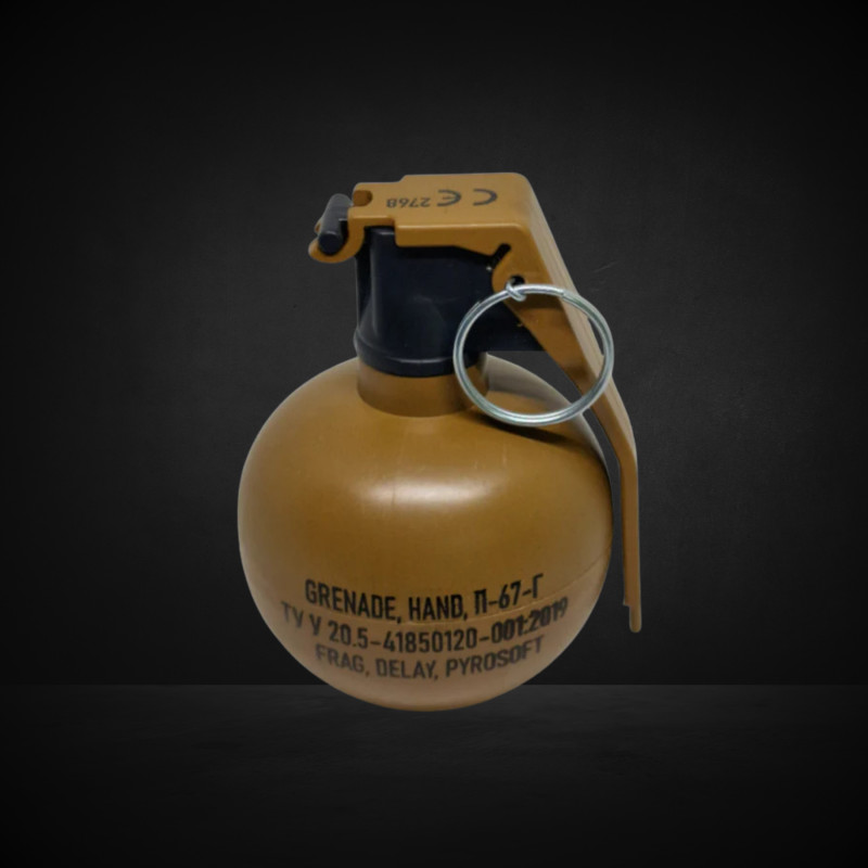 Pack 10 Grenades Type américaine M67 plâtre & projectile