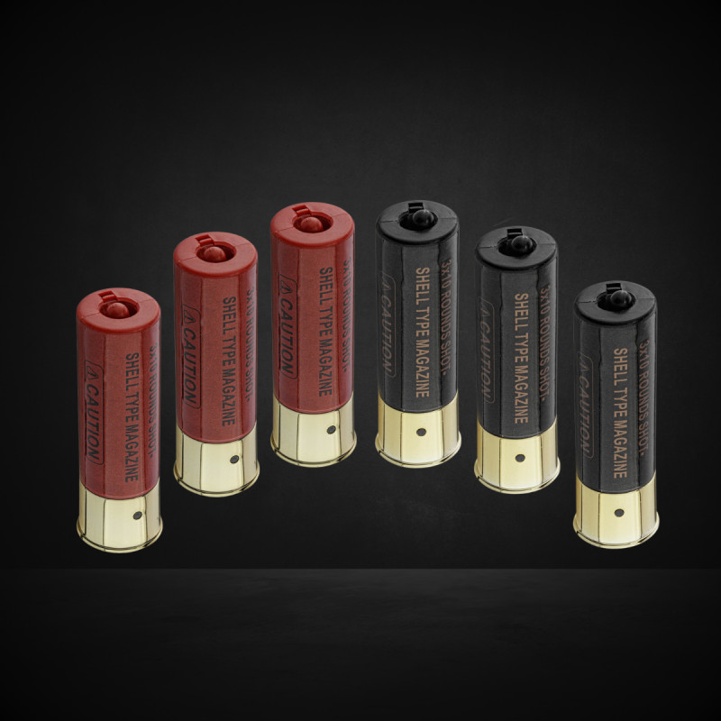 Pack de 6 cartouches 30 billes pour fusil à pompe STF12