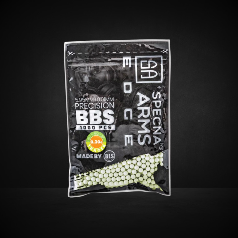 Billes Bio Trancantes 0.30g vertes Edge Specna Arms sachet de 1000