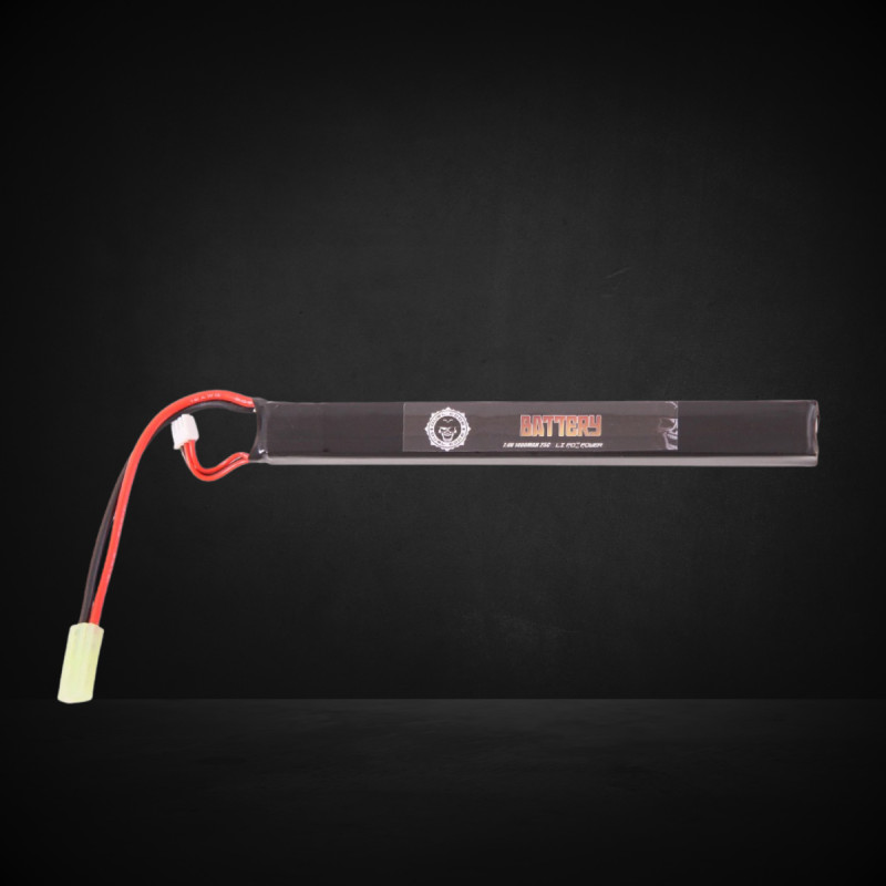 BATTERIE LIPO 7.4V 1400MAH 25C DUEL CODE