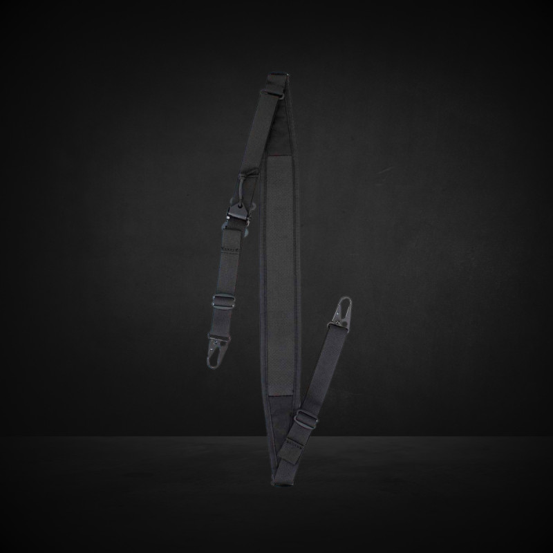 SANGLE TACTIQUE CROSSBONES MK1 2 POINTS CORSO TACTICAL NOIR